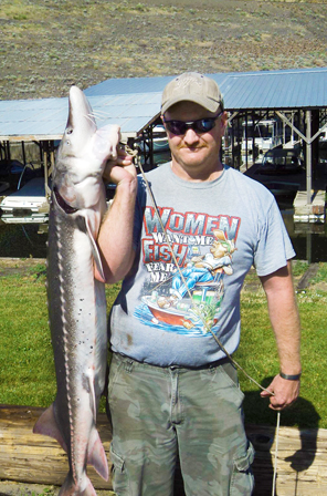 Fishing on the Snake River, Southeast Washington